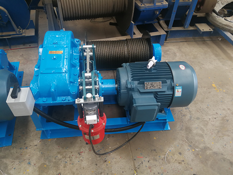 Electric Wire Rope Pulling Winch