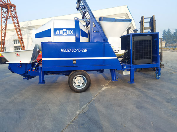 ABJZ30C concrete mixer and pump for sale