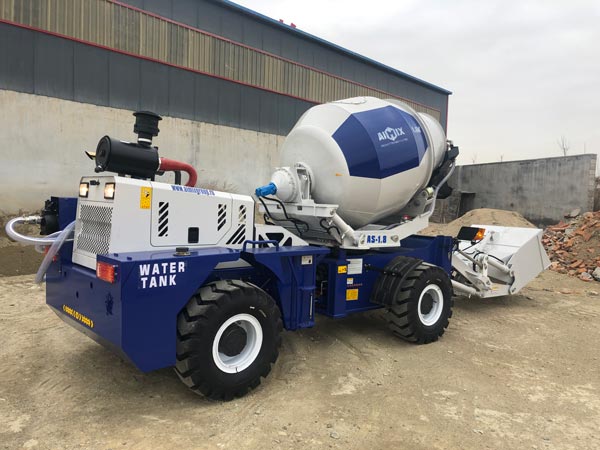 AS-1.8 Self Loading Concrete Mixer