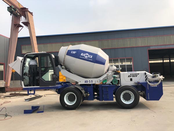 AS-3.5 Self Loading Concrete Mixer