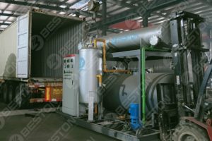 Condenser of Pyrolysis Plant Shipped to Spain