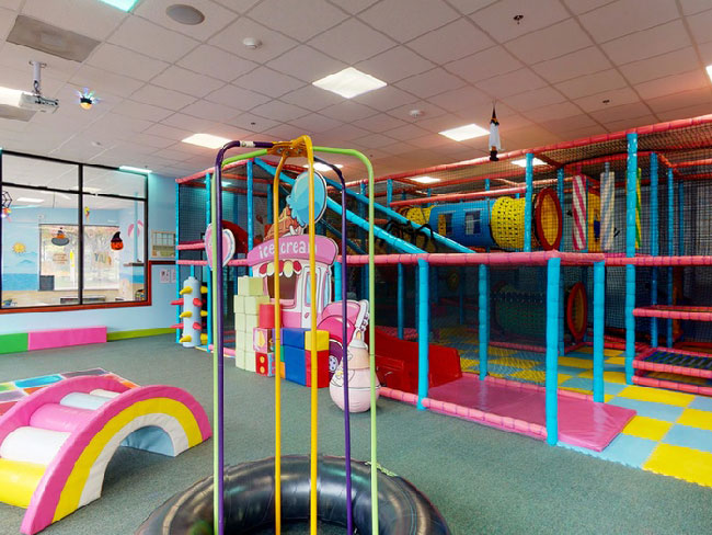 Kids indoor soft play area 